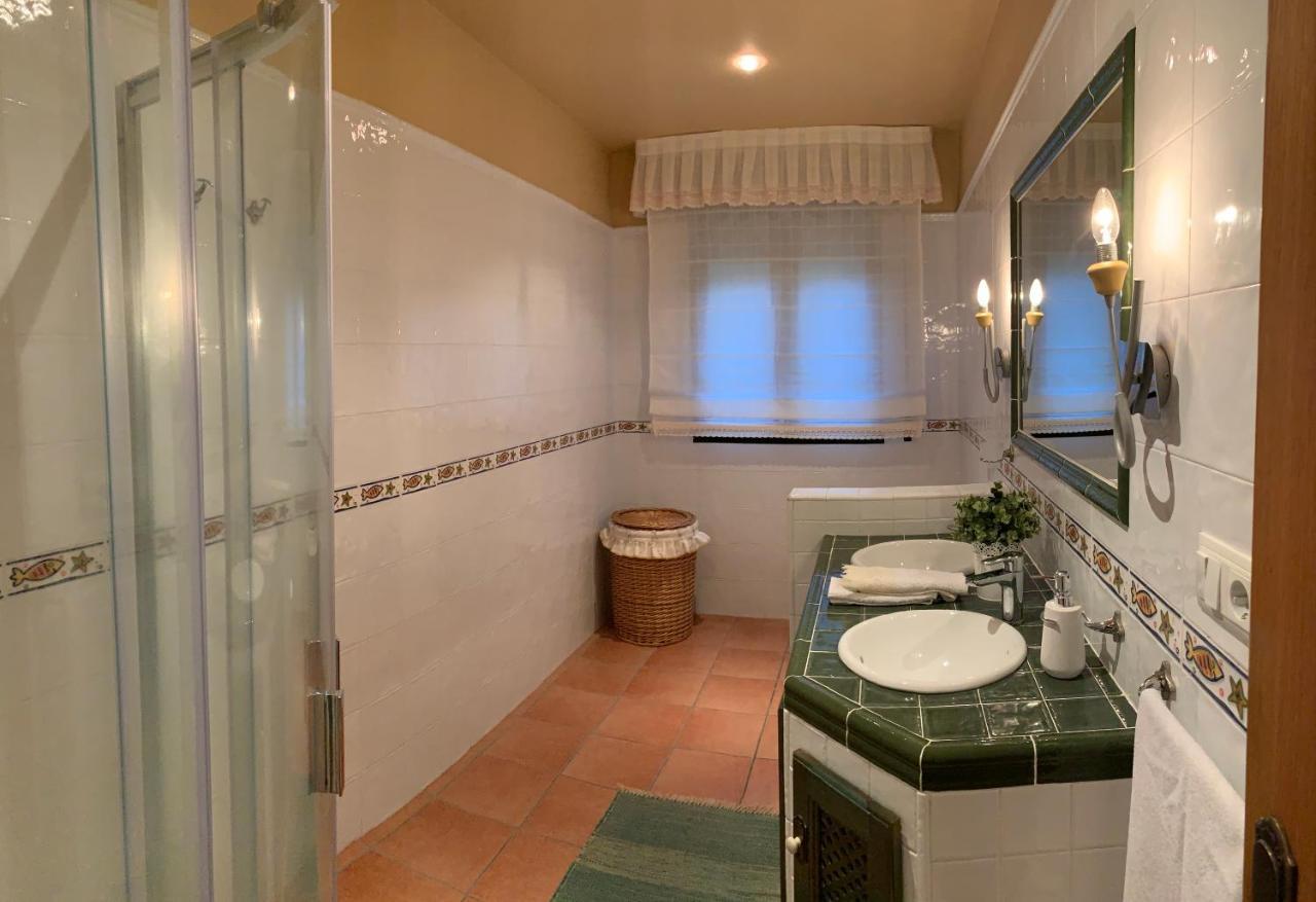 Chalet Rural 400 M Playa Piscina Barbacoa Chimenea ブエウ エクステリア 写真
