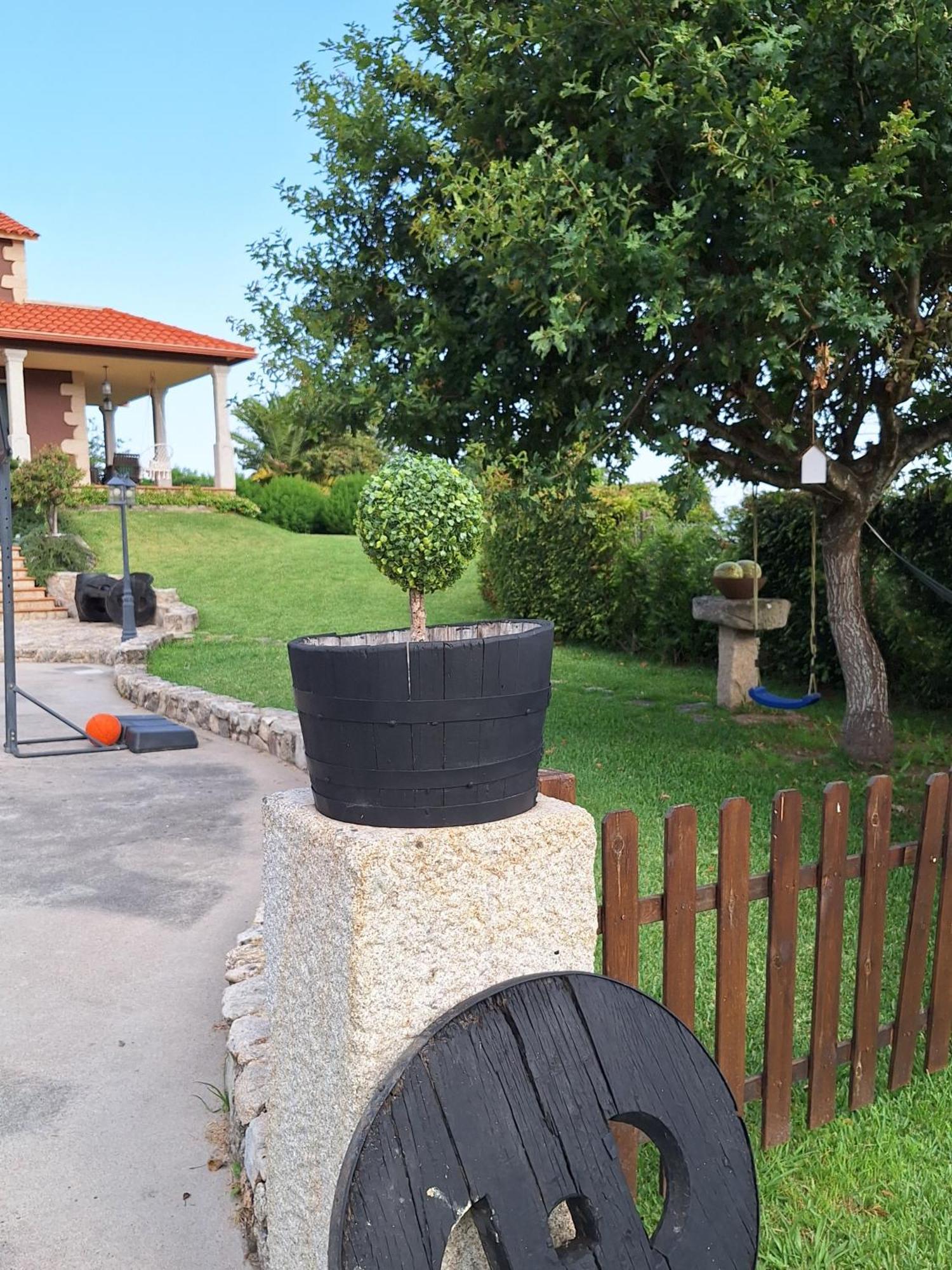 Chalet Rural 400 M Playa Piscina Barbacoa Chimenea ブエウ エクステリア 写真