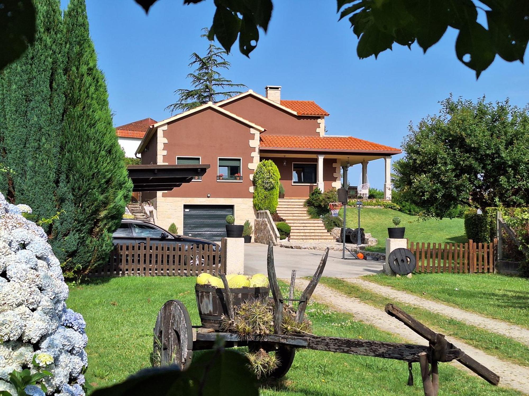 Chalet Rural 400 M Playa Piscina Barbacoa Chimenea ブエウ エクステリア 写真